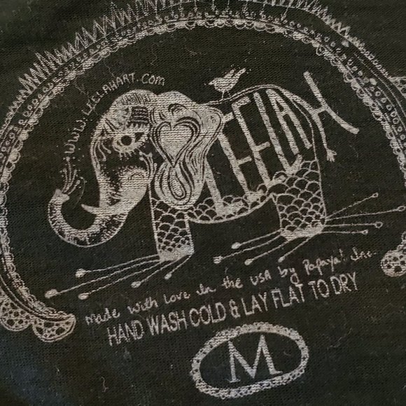 Papaya Floral Tunic Tank Burnout - Picture 8 of 8